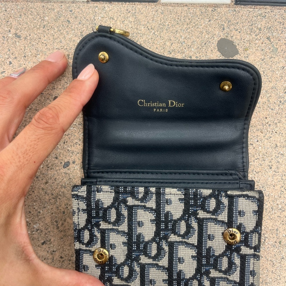 Dior Monogram Canvas Wallet - Picture 3 of 8